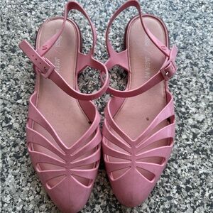 Melissa Pink Strappy Sandals